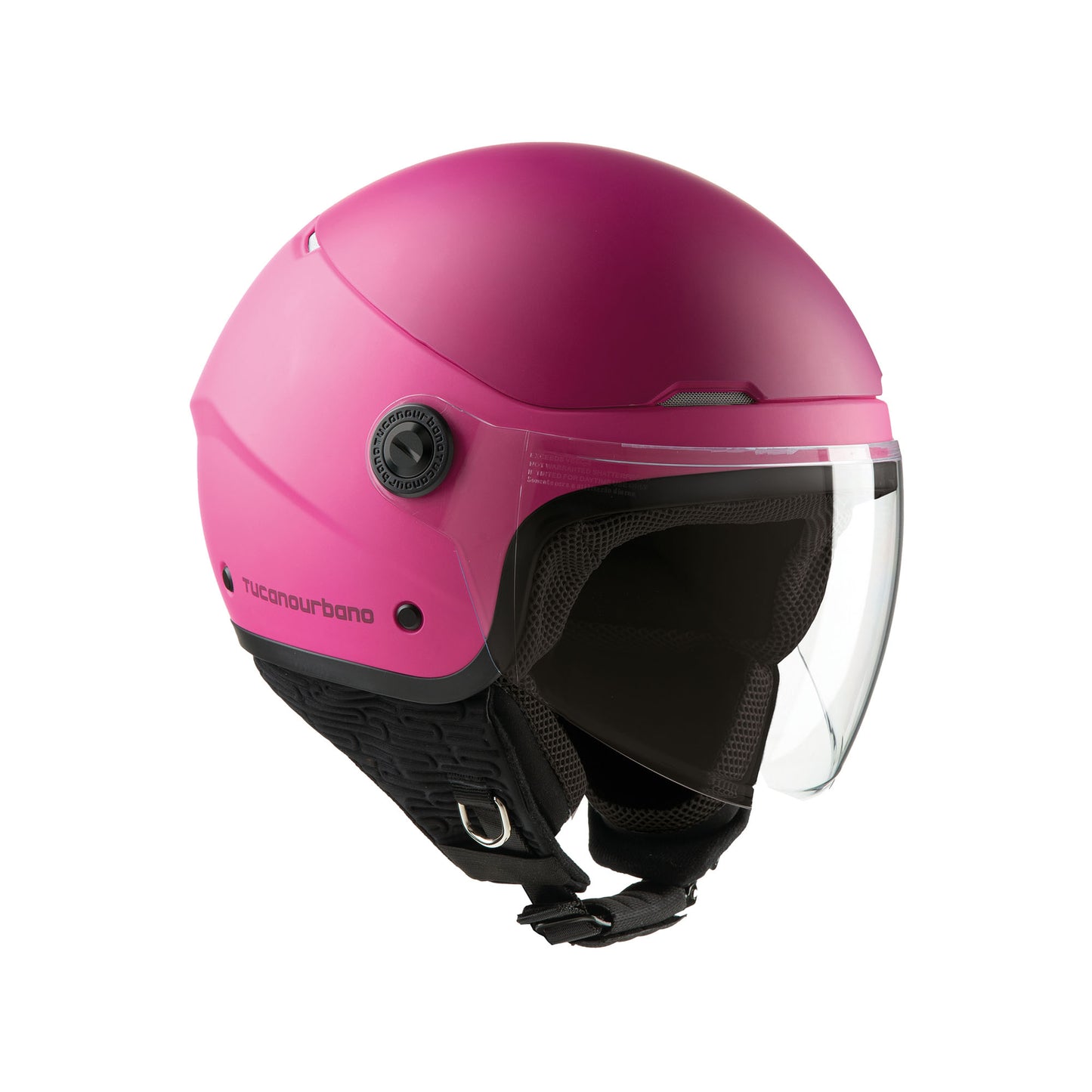 Tucano Urbano El’Pop Demi-Jet Helmet, Matt Bougainville.