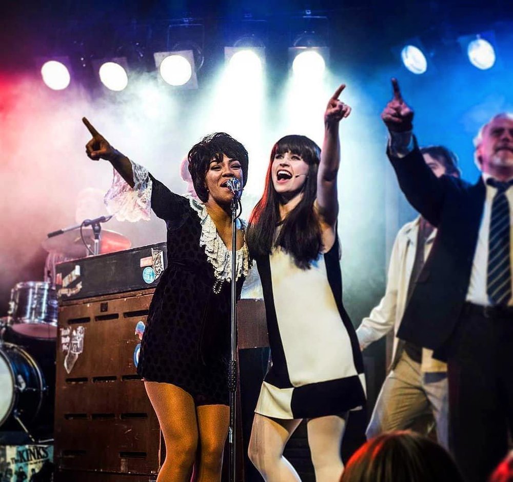 Love Her Madly ‘Martha’ Black & White Two-Tone Dress