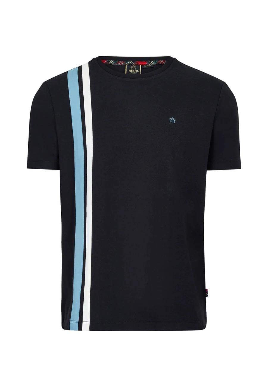 Merc ‘Belmont’ T-shirt, Black