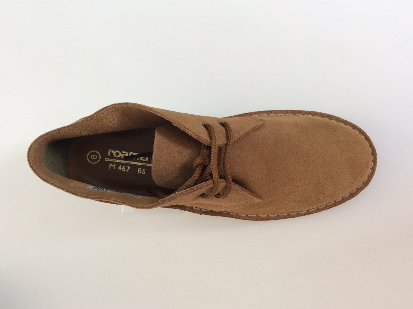 Roamers Classic Style Desert Boots, Sand