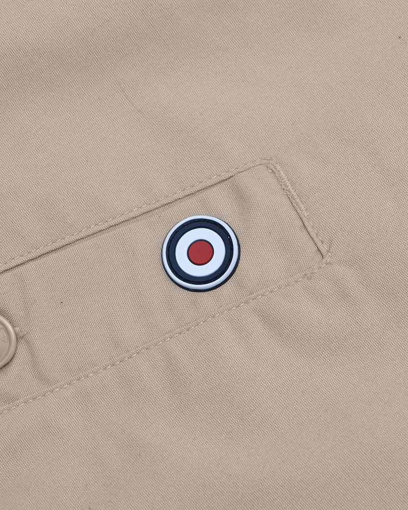 Triple Tipped Monkey Jacket from Lambretta, Stone