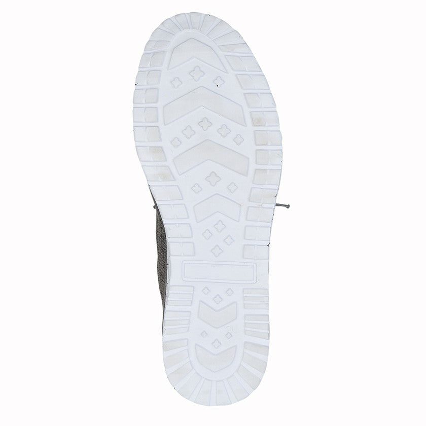 Blue Canvas Light Weight Deck Shoes, Elastic Lace