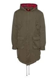 Merc ‘Tobias’ Fishtail Parka, Combat Green