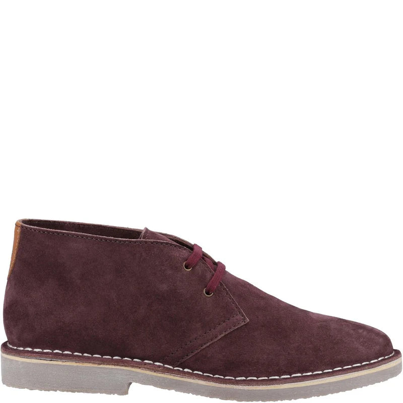 Hush Puppies ‘Samuel’ Suede Boots, Bordo