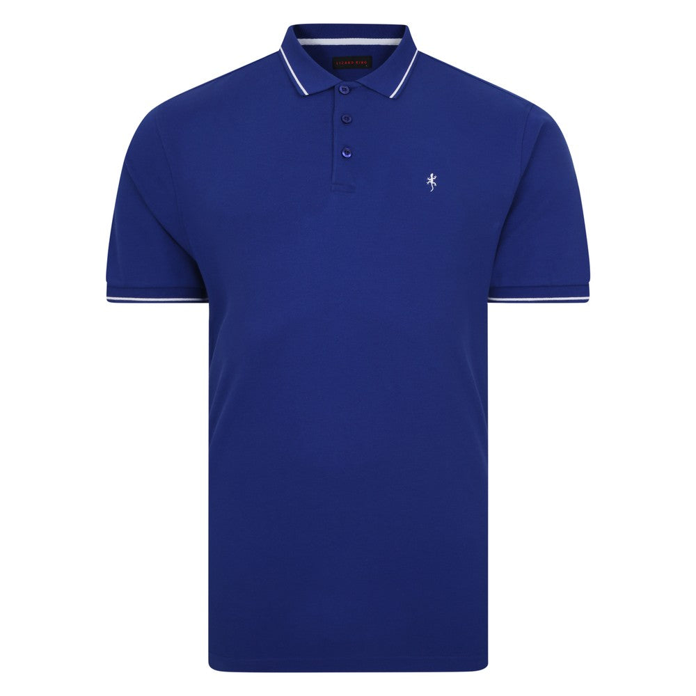 Marine Blue Polo Shirt from Lizard King