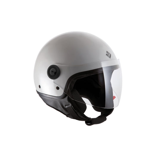 Tucano Urbano El’Jettin 6.0 Demi-Jet Helmet, Glossy Ice White