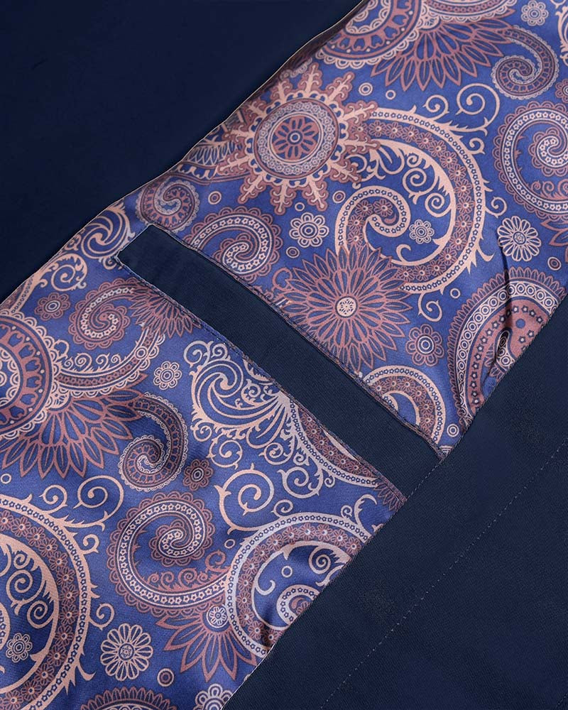 Lambretta Coated Mac Coat, Navy