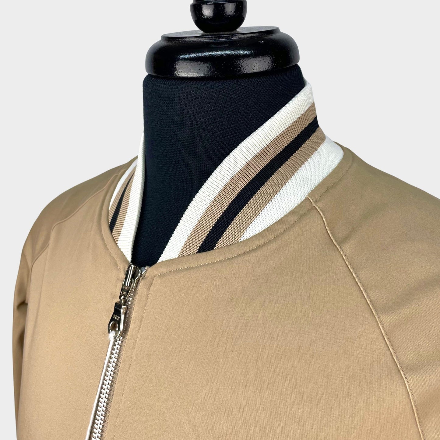 Monkey, Bomber Jacket from Real Hoxton, Beige