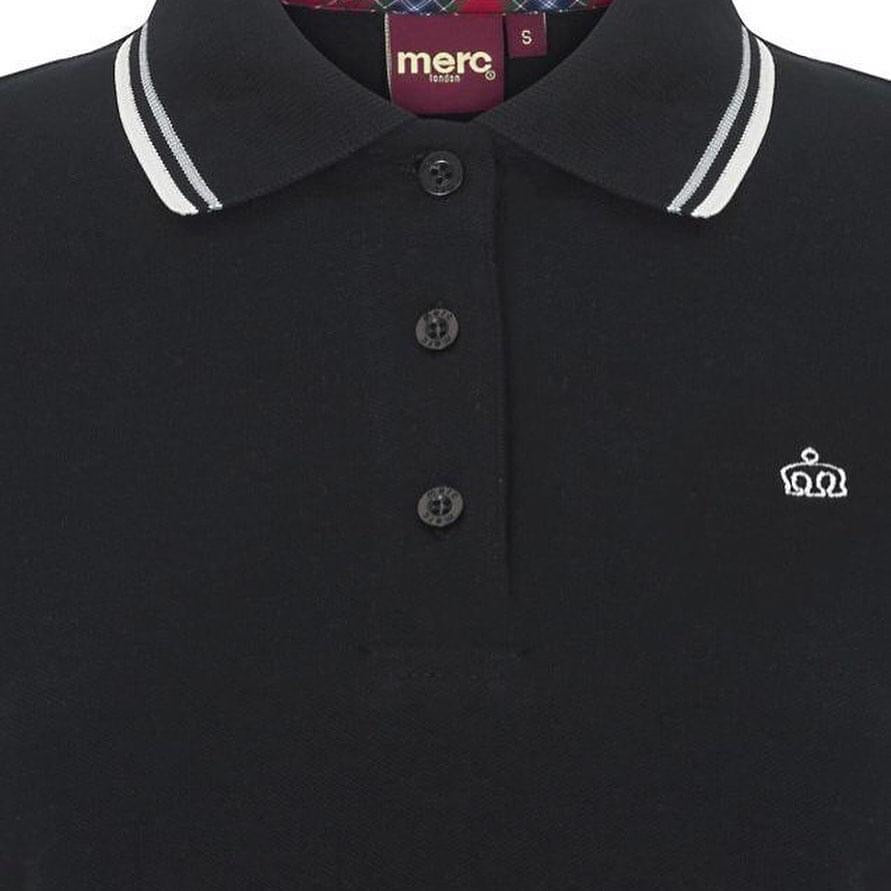 Merc ‘Rita’ Polo Shirt, Black