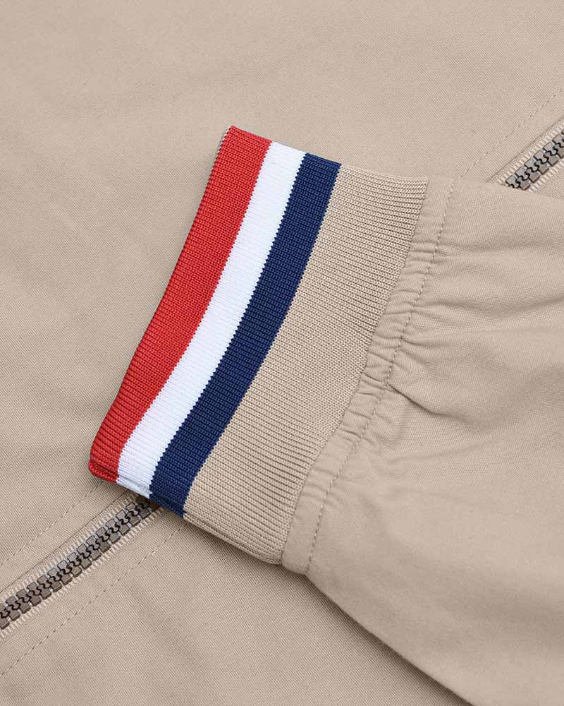 Triple Tipped Monkey Jacket from Lambretta, Stone