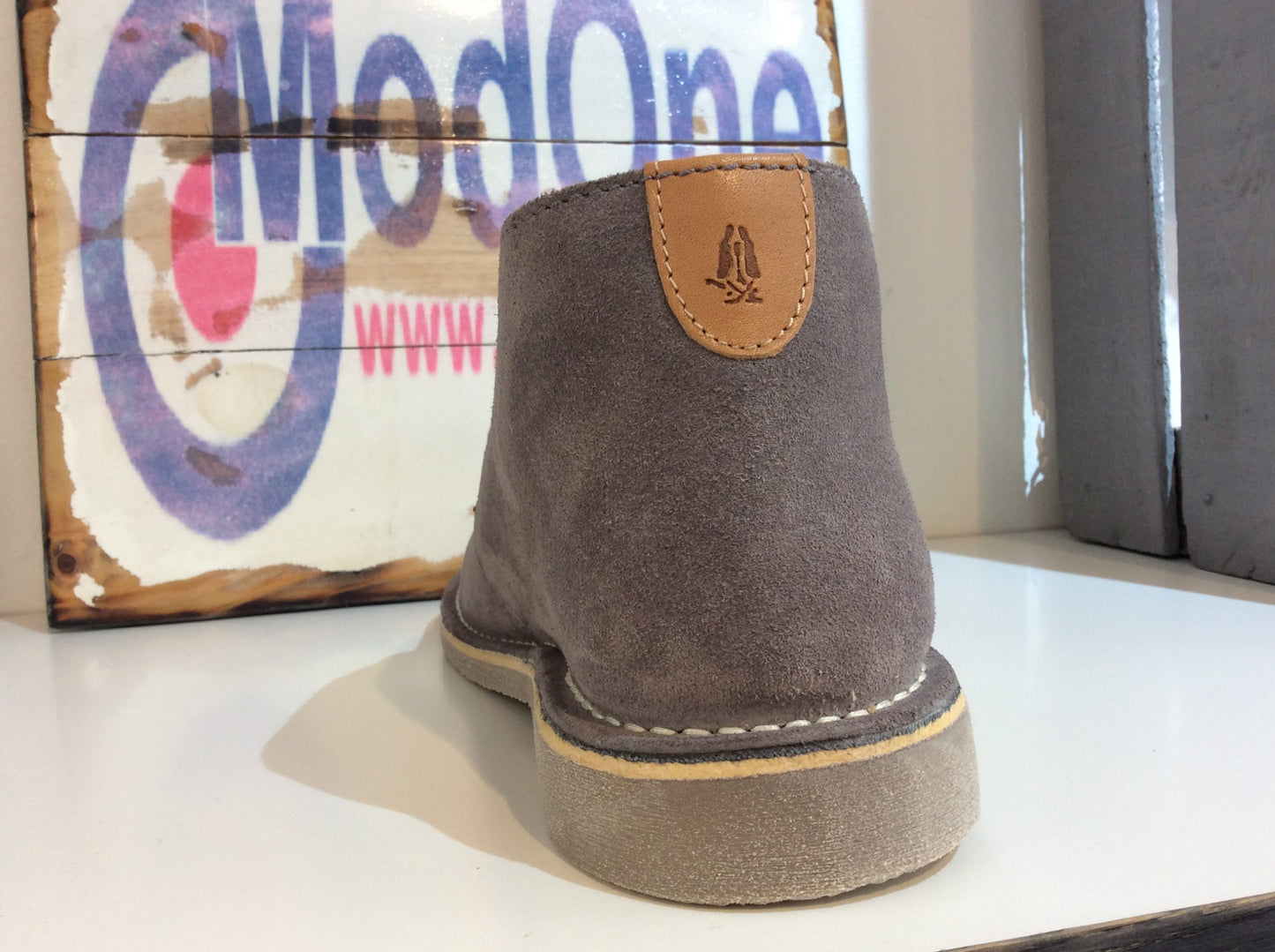 Hush Puppies ‘Samuel’ Suede Boots, Grey