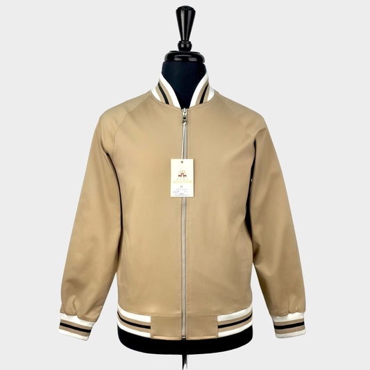 Monkey, Bomber Jacket from Real Hoxton, Beige