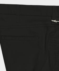 Black Sta-Press Trousers from Real Hoxton, Black