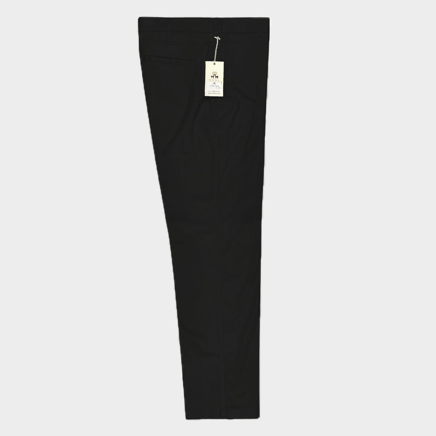 Black Sta-Press Trousers from Real Hoxton, Black