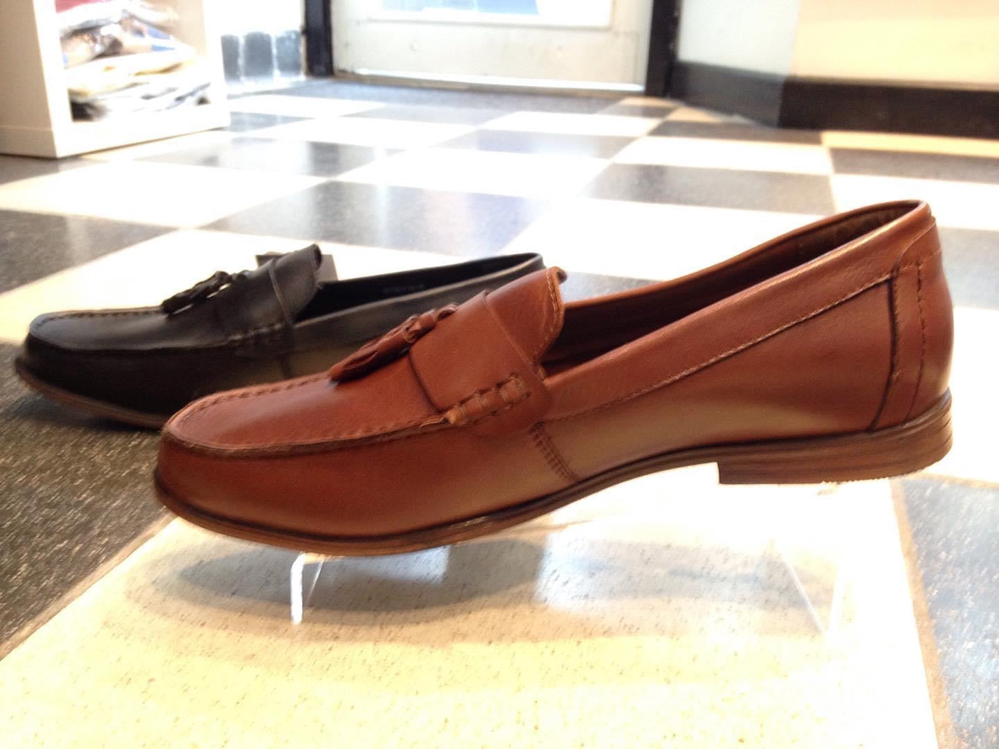 Lambretta Tassel Loafer Shoes, Tan