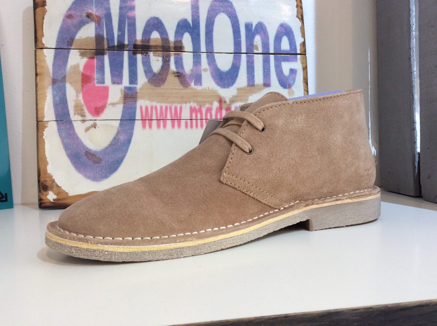 Hush Puppies ‘Samuel’ Suede Boots, Sand