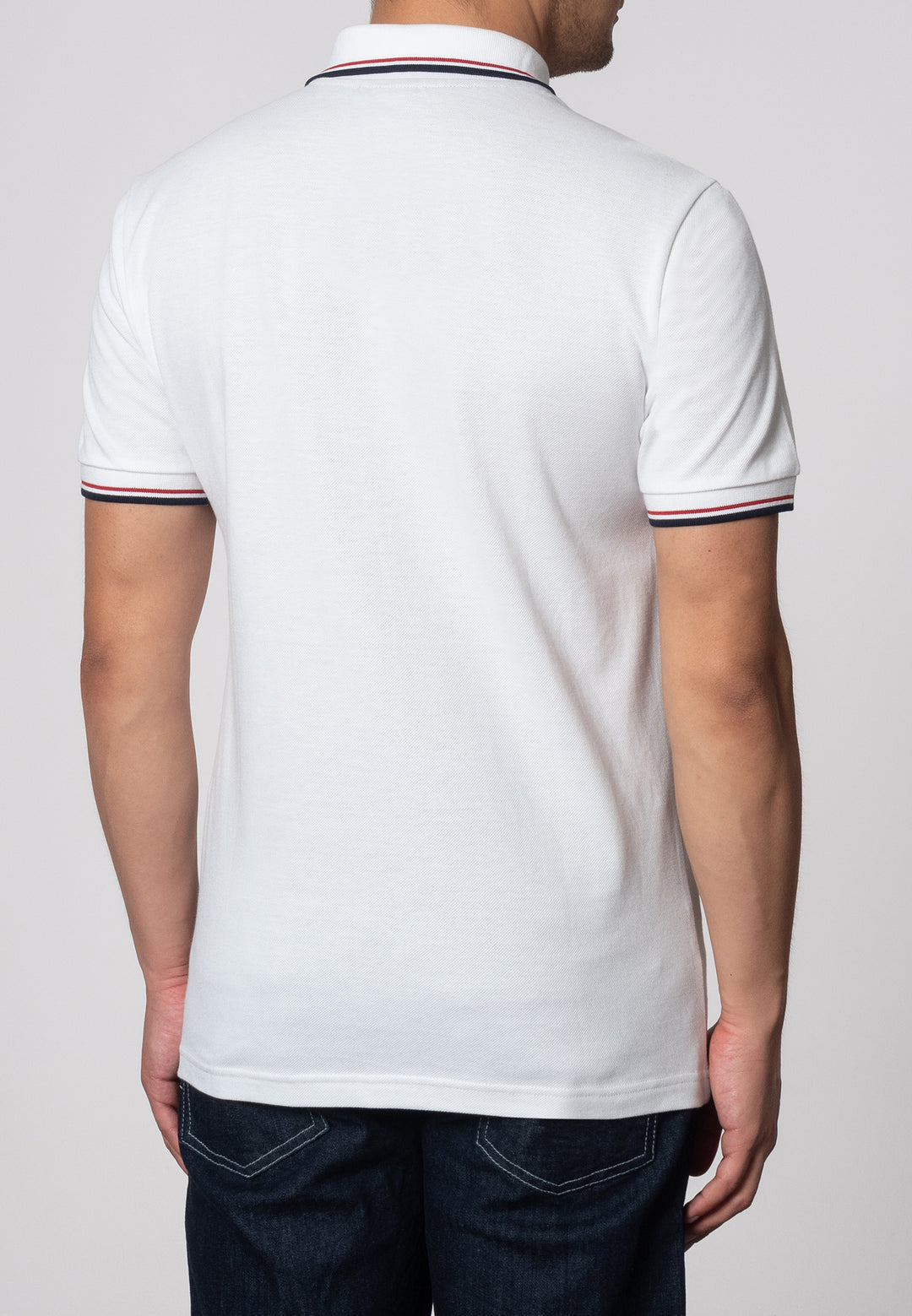 Merc ‘Card’ Polo Shirt, White