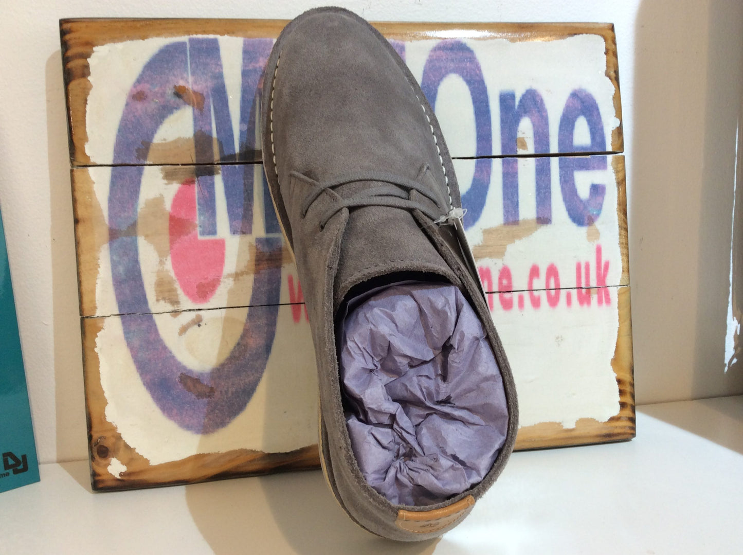 Hush Puppies ‘Samuel’ Suede Boots, Grey