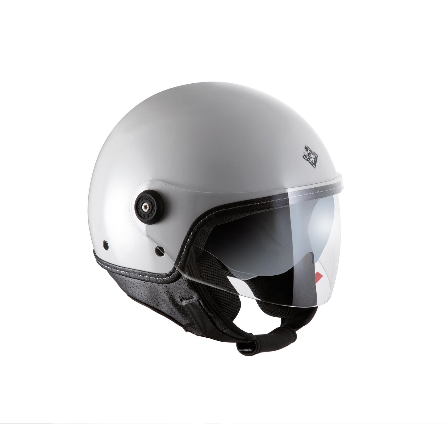 Tucano Urbano Demi-Jet Helmet, El’Mettin, Glossy Ice White