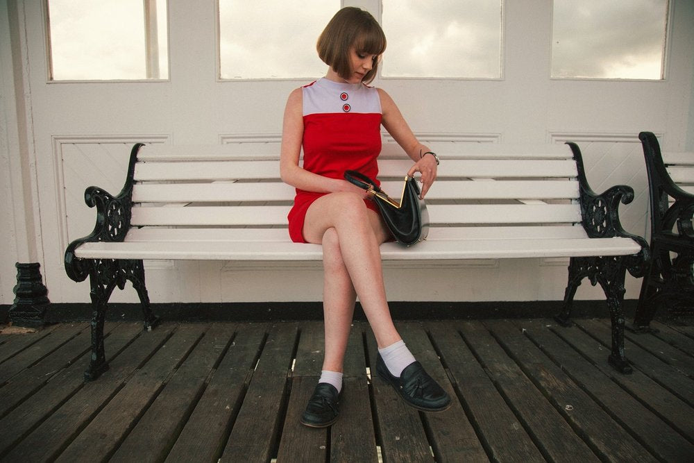 Love Her Madly ‘Lola’ Red Dress with White Detail