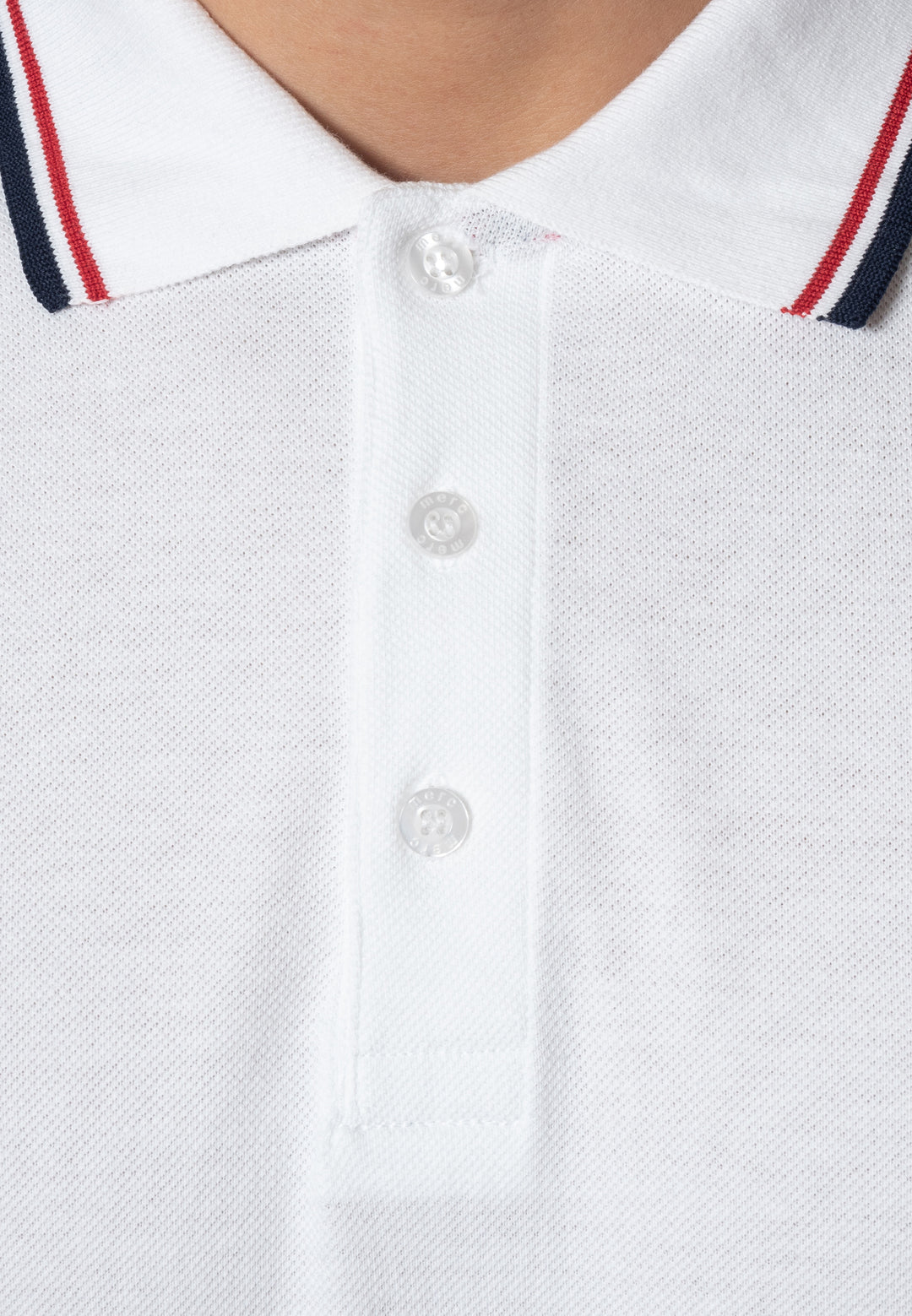 Merc ‘Card’ Polo Shirt, White