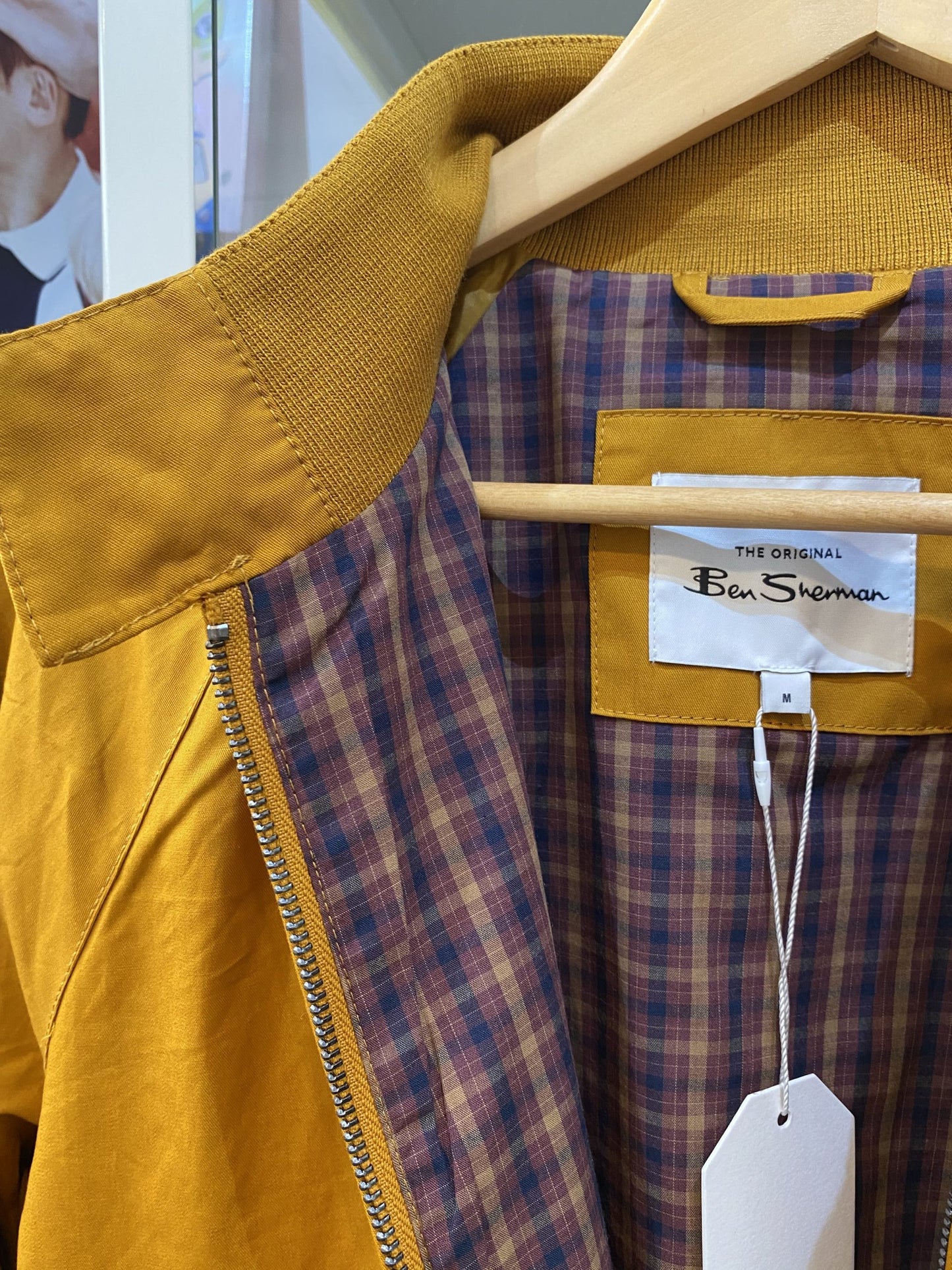 Ben Sherman Harrington Jacket, Mustard