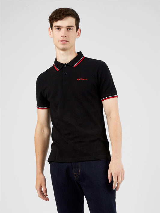 Ben Sherman Polo Shirt, Black