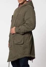 Merc ‘Tobias’ Fishtail Parka, Combat Green