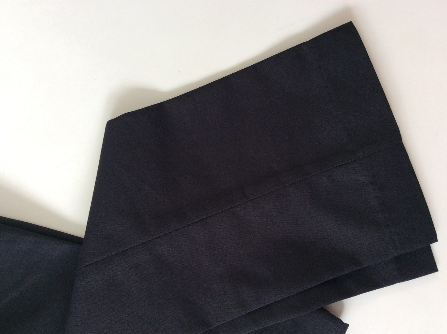 Relco Black Sta-Press Trousers