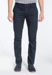 Merc ‘Winston’ Sta-Press Trousers, Navy - 32” Leg