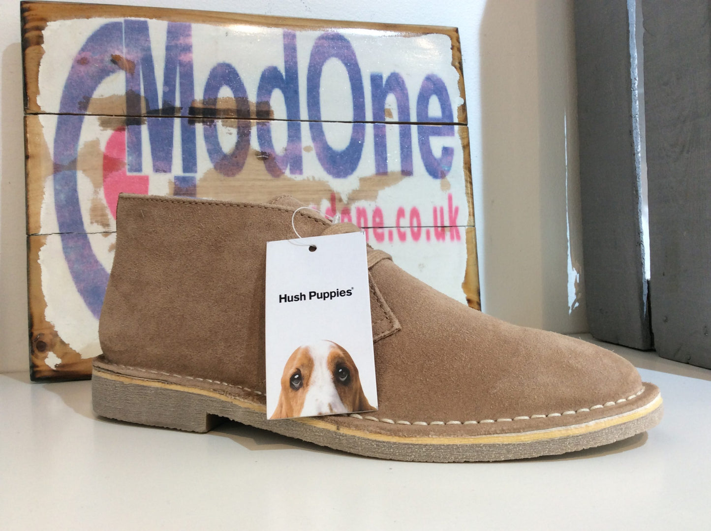 Hush Puppies ‘Samuel’ Suede Boots, Sand