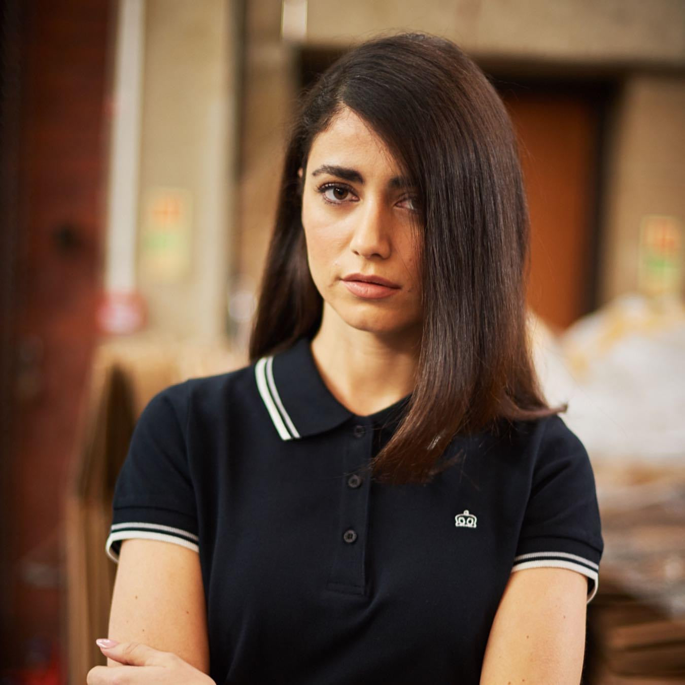 Merc ‘Rita’ Polo Shirt, Black