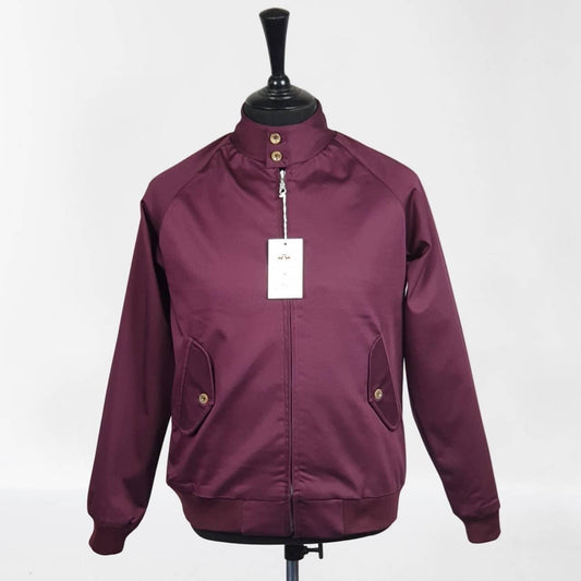 Harrington Jacket from Real Hoxton, Plum