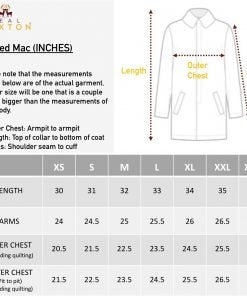 Quilted Mac Coat from Real Hoxton, Navy