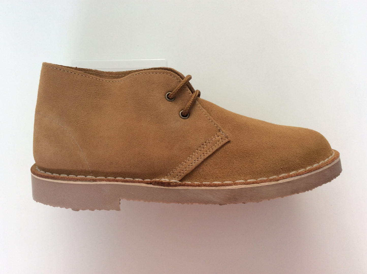 Roamers Classic Style Desert Boots, Sand