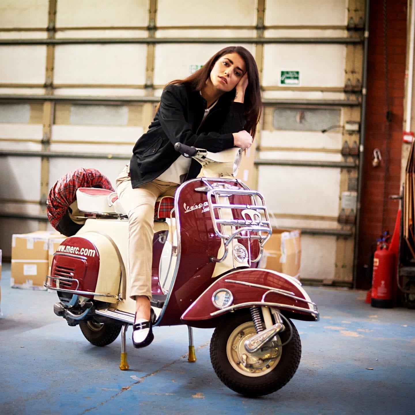 Merc ‘Mary’ Women’s Black Harrington Jacket