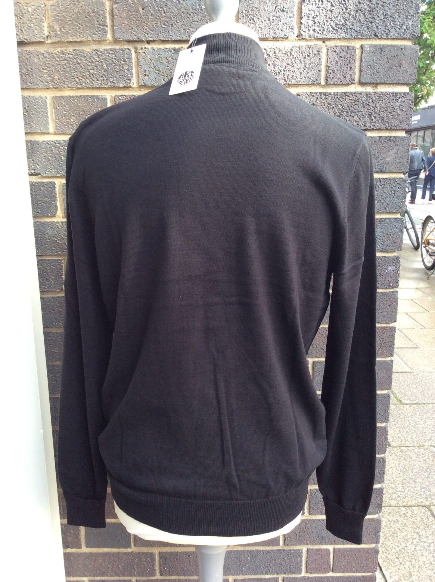 Art Gallery ‘Terence’ Long Sleeved Knitted Turtle Neck, Sailor Blue