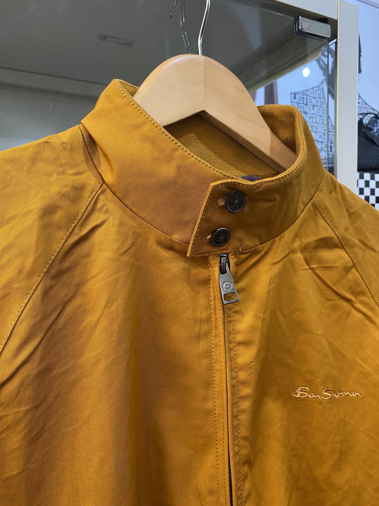 Ben Sherman Harrington Jacket, Mustard