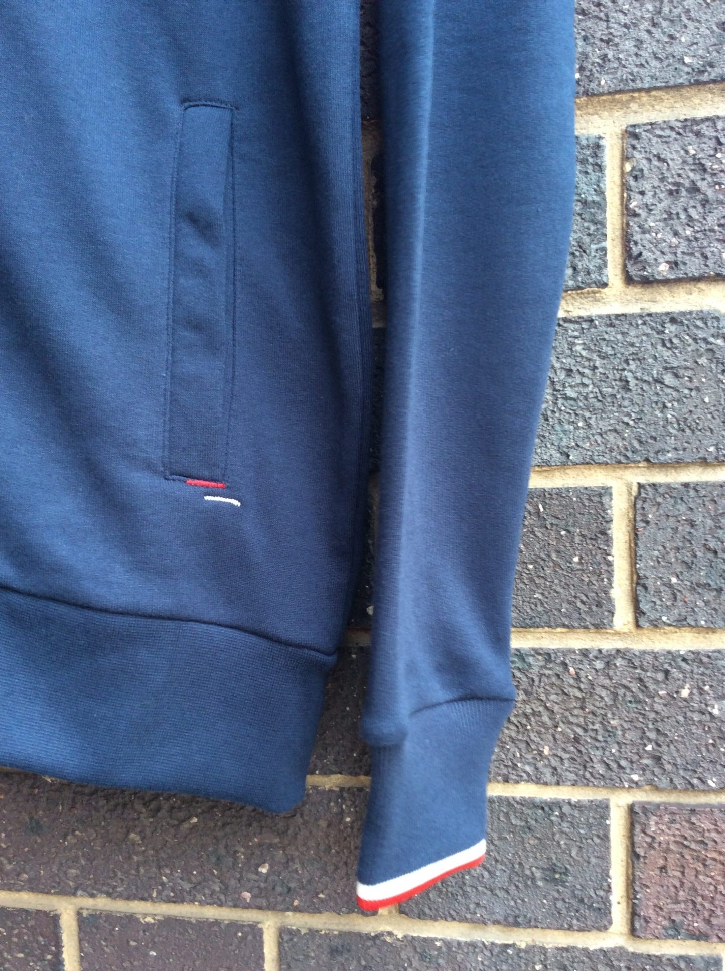 Merc ‘Truman’ Zip-Up Track Top, Navy