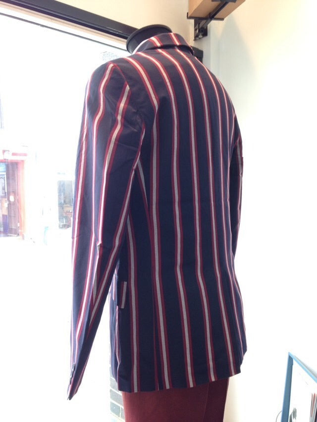 Merc ‘Hemmingway’ Striped Boating Blazer