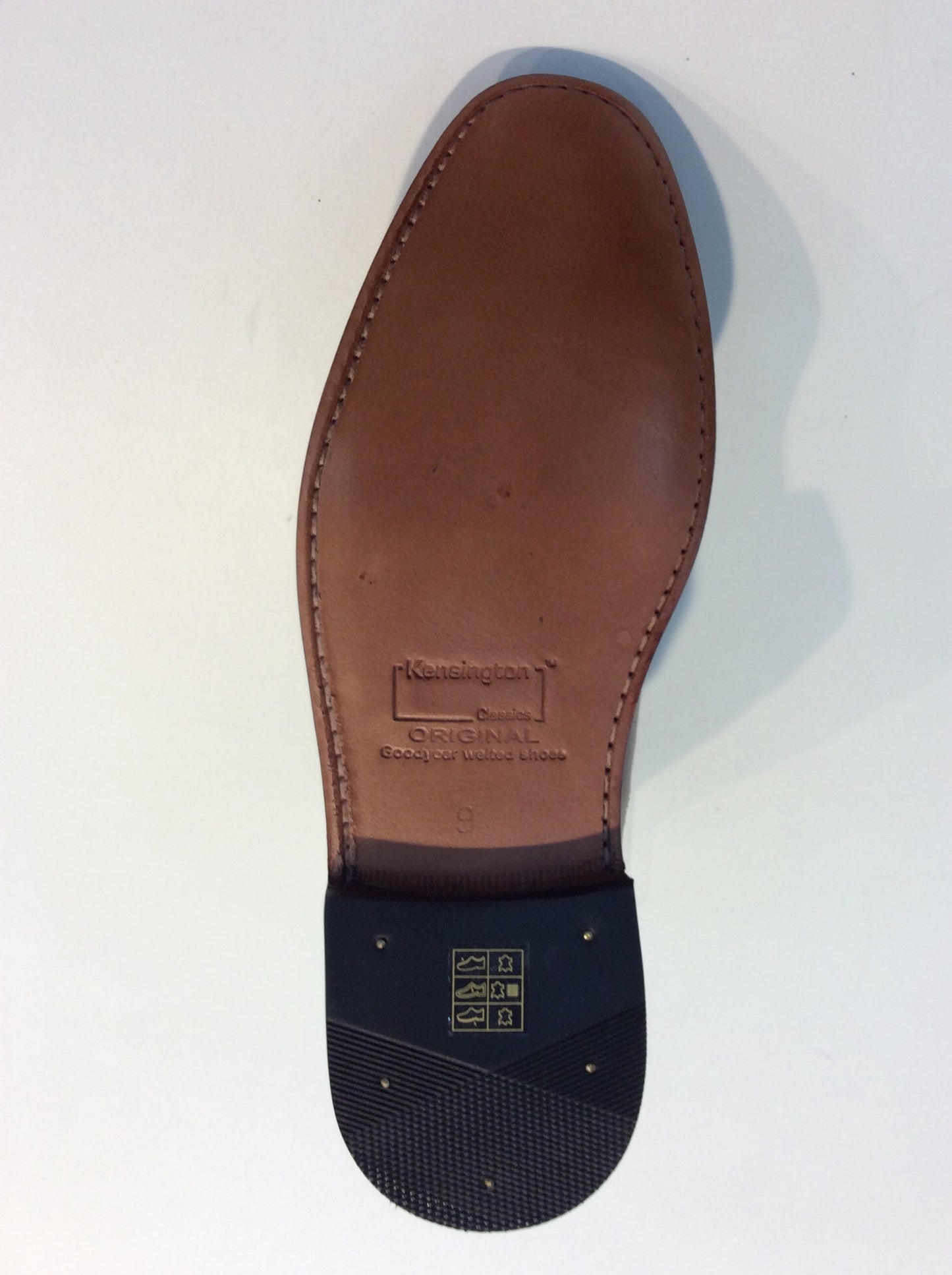 Kensington Classics Leather Chelsea Boots, Tan