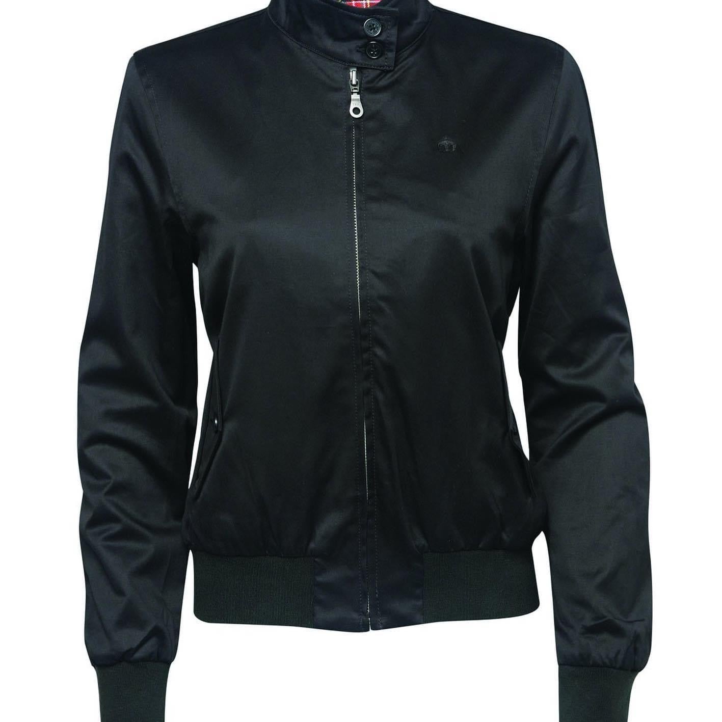 Merc ‘Mary’ Women’s Black Harrington Jacket