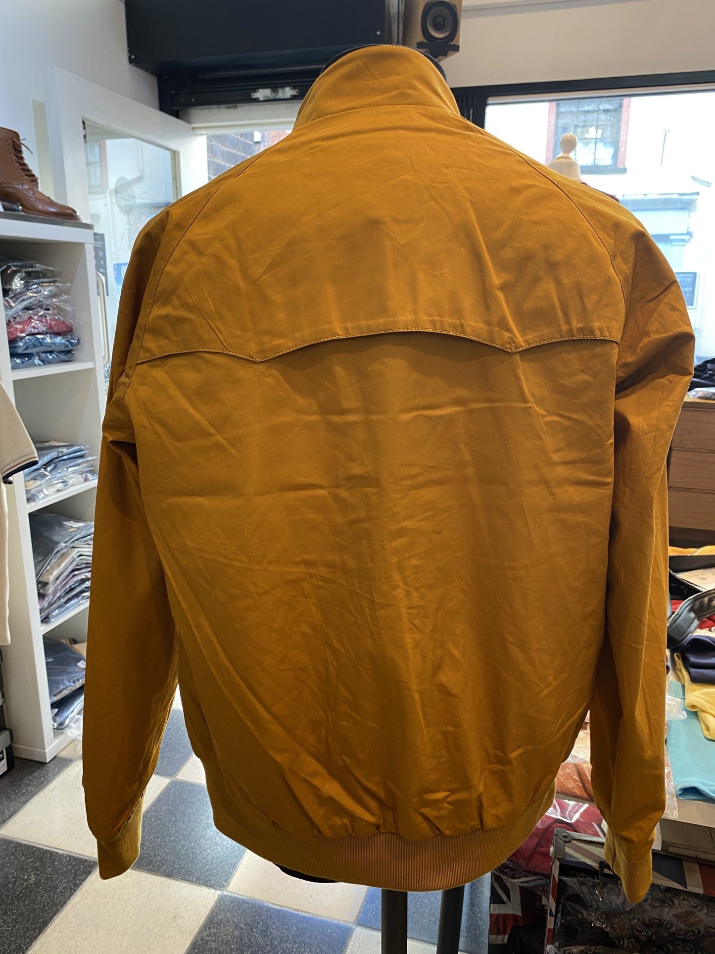 Ben Sherman Harrington Jacket, Mustard