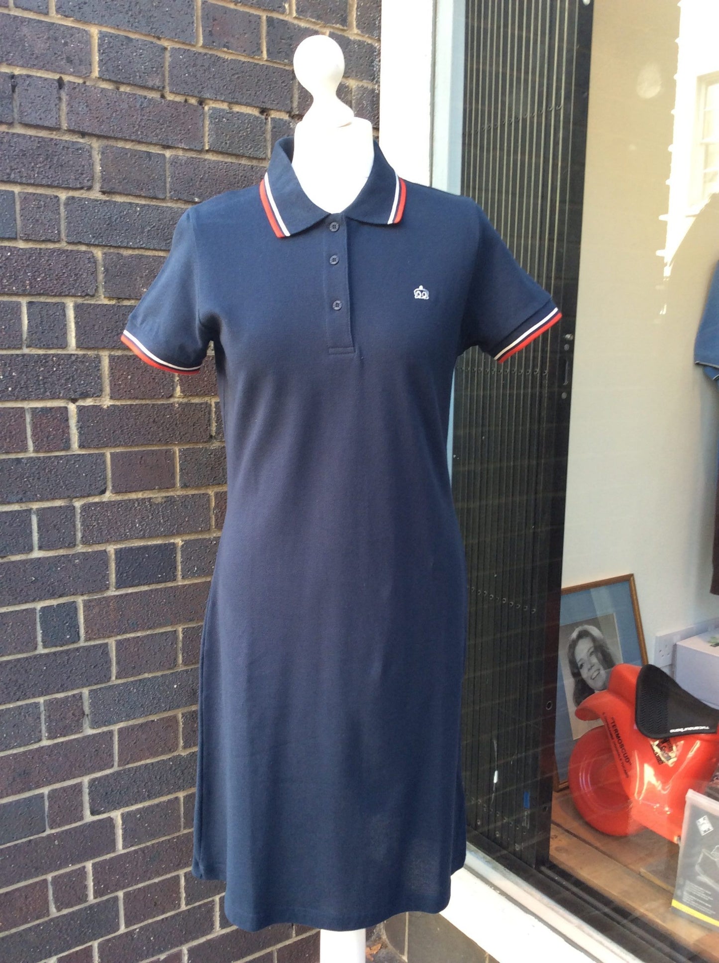 Merc ‘Kara’ Polo Dress, Navy