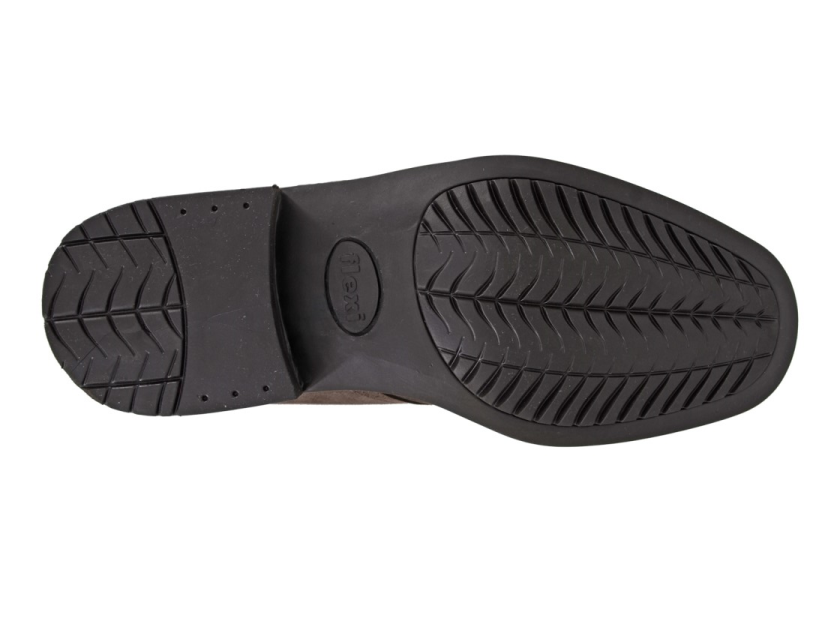 Roamers Suede 2 Eye Chukka Boot, Dark Brown