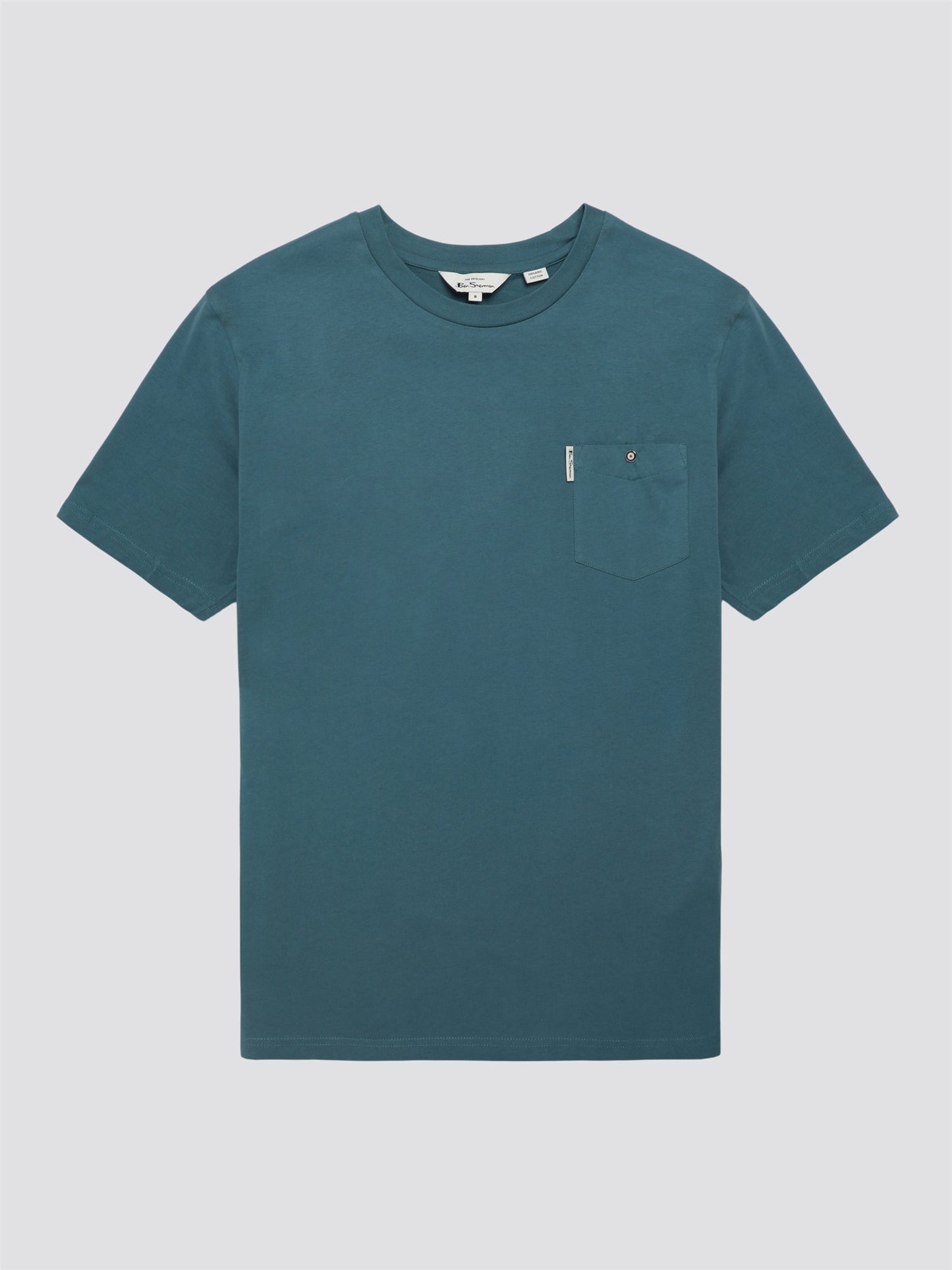 Ben Sherman Signature T-Shirt with Chest Pocket, Teal