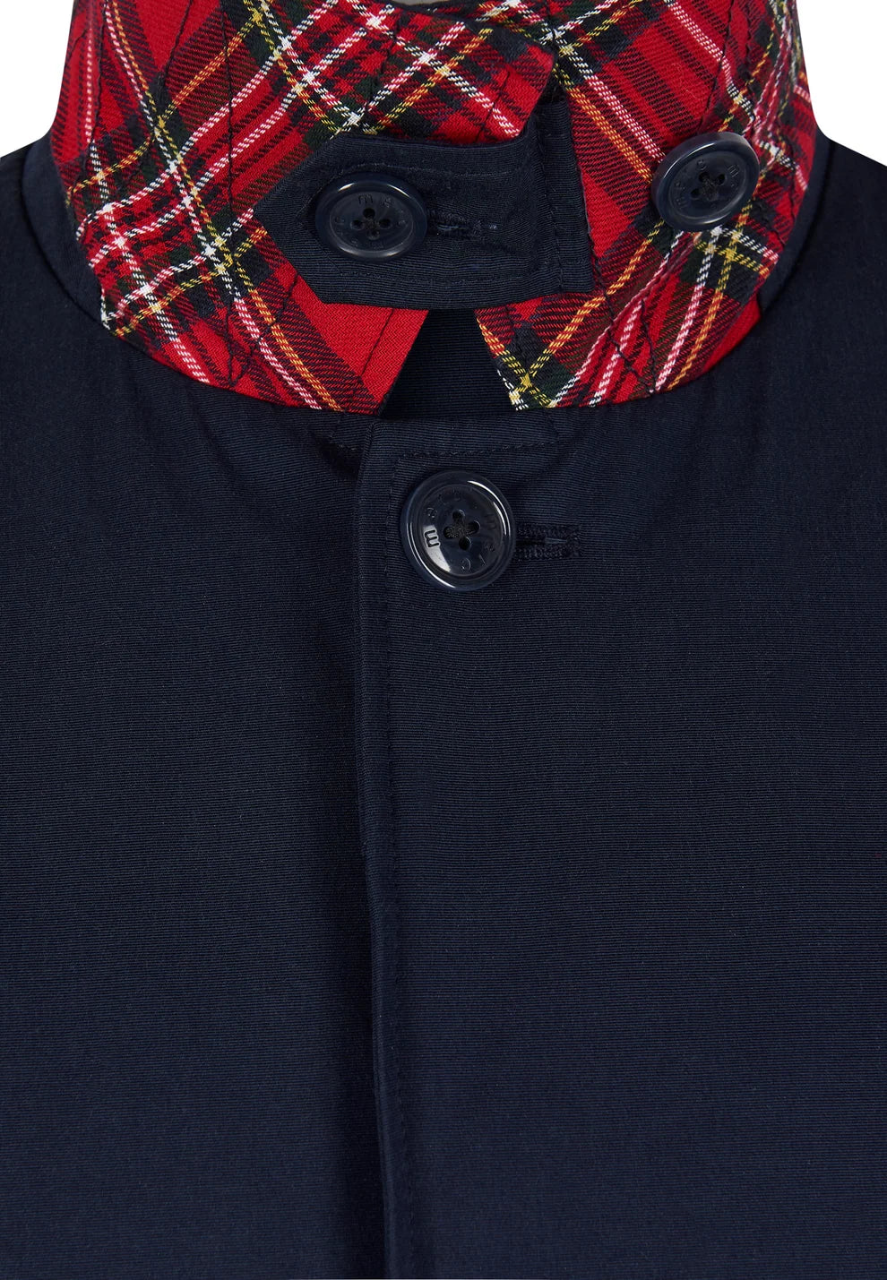 Merc Armstrong Rain Mac Coat, Dark Navy Blue