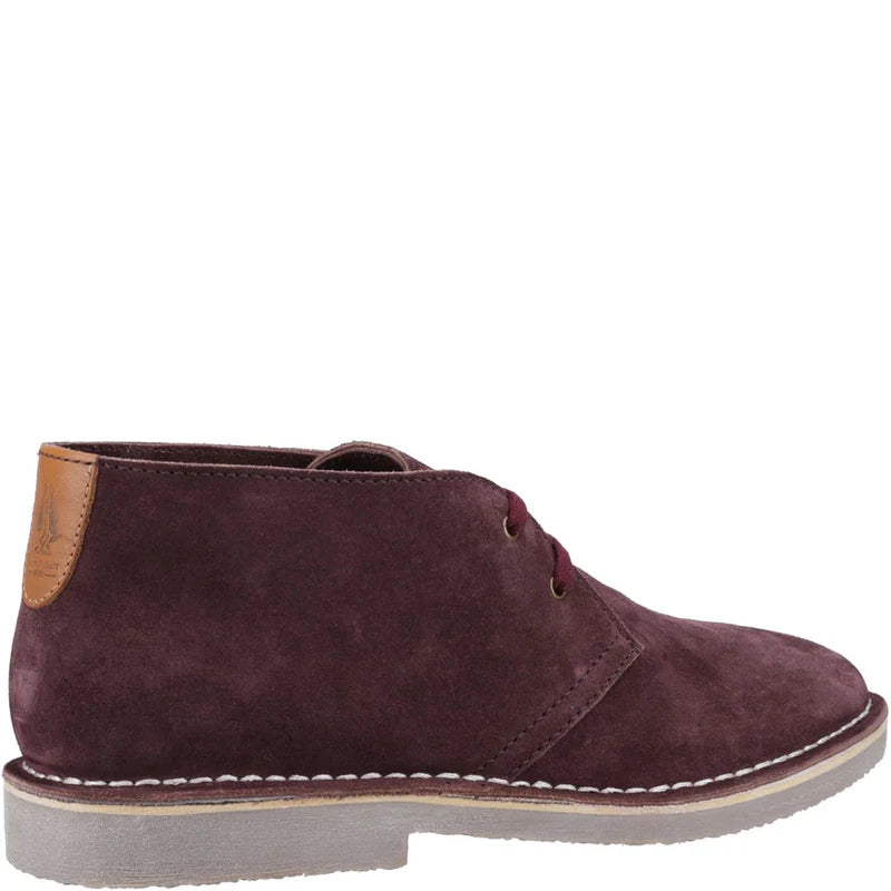Hush Puppies ‘Samuel’ Suede Boots, Bordo
