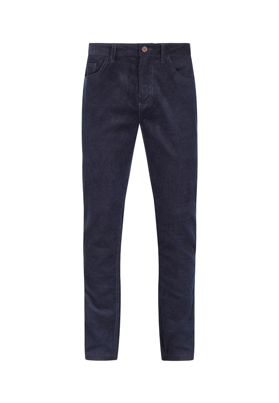 Merc Bennie Corduroy Trousers, Navy