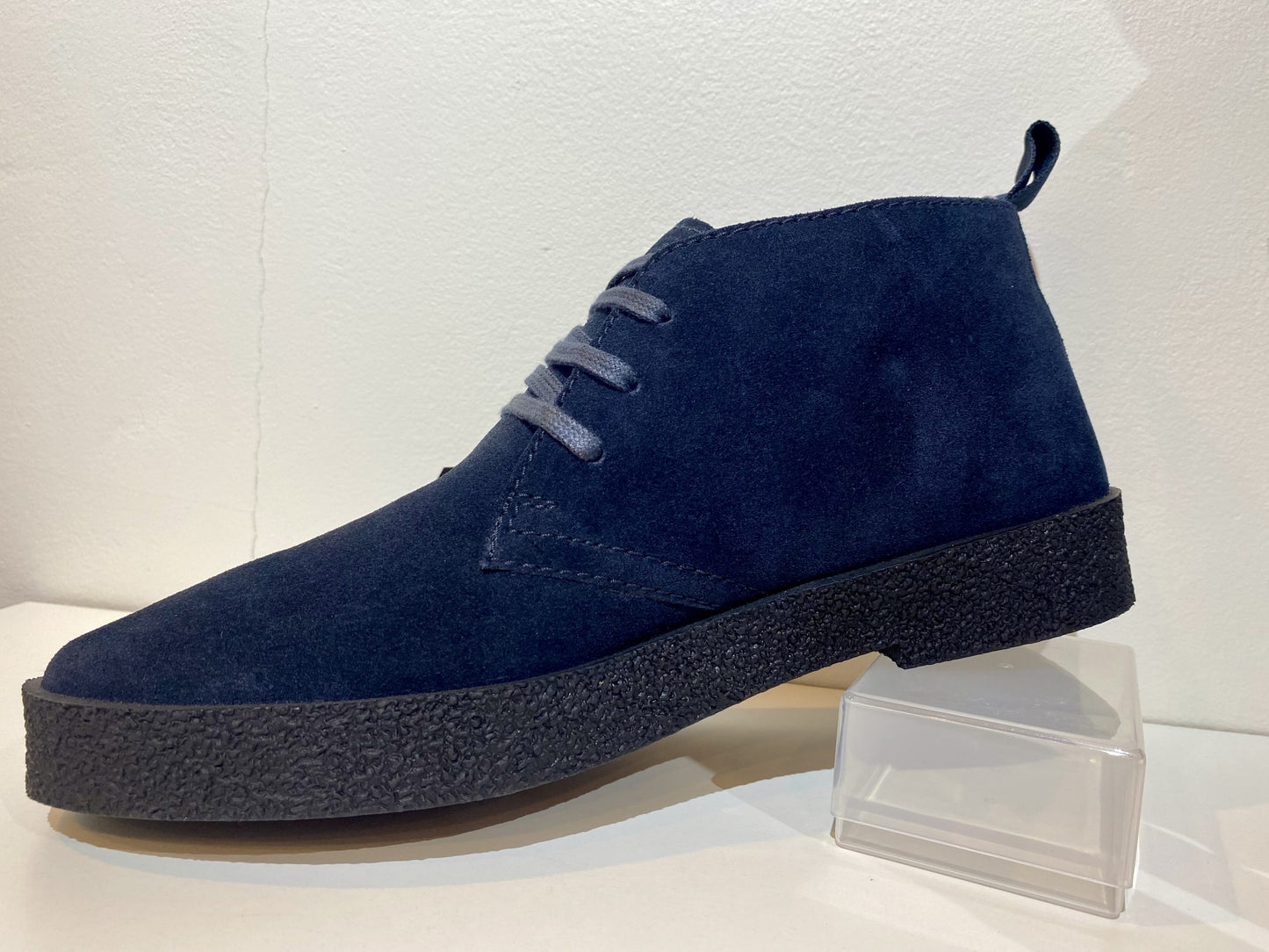 Roamers Suede Chukka Boots, Navy
